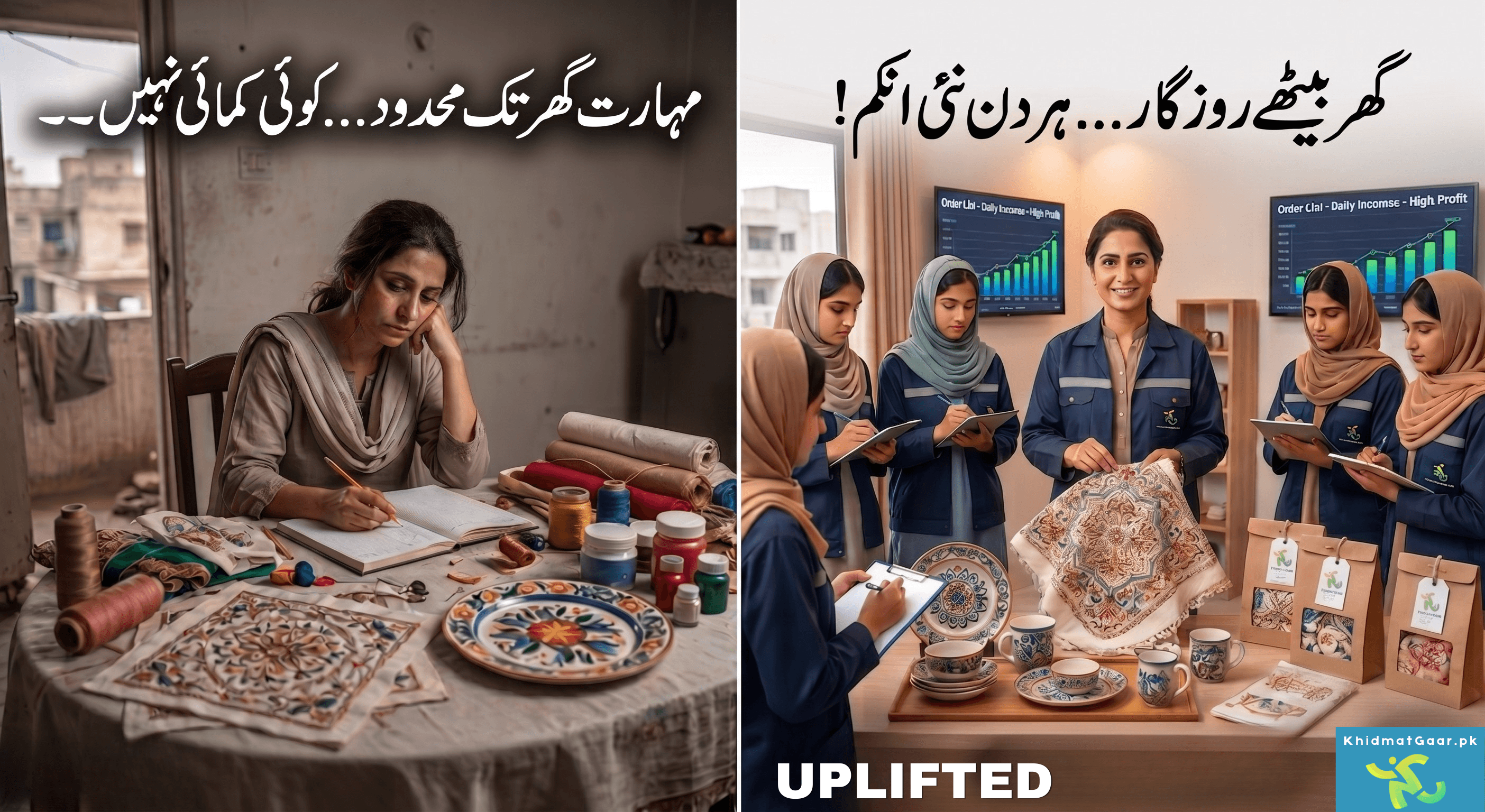 Khidmatgaar before-after transformation 4