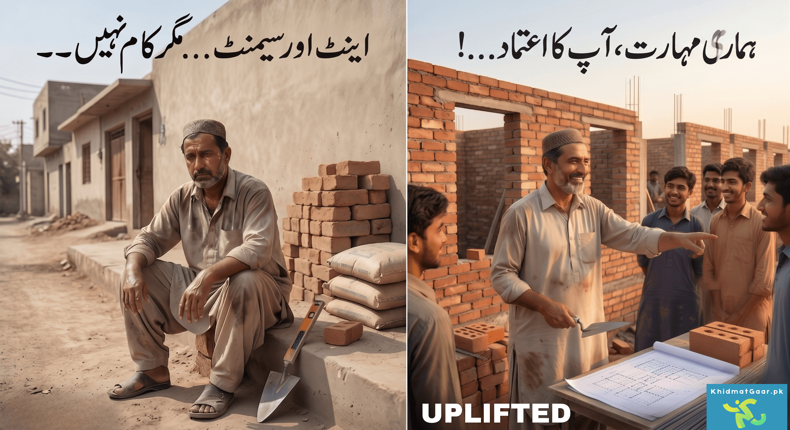 Khidmatgaar before-after transformation 8